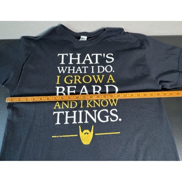 That's what I do. I grow a beard‎ and I know things thsirt. Mens XL. - Picture 5 of 7